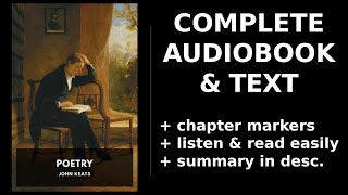 Poetry 22 💖 By John Keats FULL Audiobook [upl. by Laeria803]