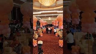 New grand balloon entry Sv events wedding couple entertainment viral [upl. by Togram653]