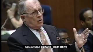 OJ Simpson Trial  March 13th 1995  Part 4 Last part [upl. by Megen]