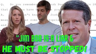 Jill Duggar amp Derick Dillard EXPOSE Jim Bobs BIGGEST Lie About JOSHs Crimes Joshs Besties React [upl. by Htenek]