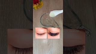 Apply this natural ointment twice a day on your eyelashes mask skincare diy facemask [upl. by Jeffie]