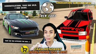 Cara Mendapatkan WORLDWIDE SELL CARS di Car Parking Multiplayer 483 [upl. by Ramburt999]