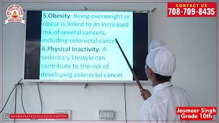 Colorectal Cancer Risk Factors  Inspiring Awareness by New Nav Bharat School Students [upl. by Ahsertal]