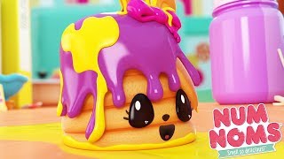 Num Noms  Butter Slip and Slide  Num Noms Snackables Compilation  Cartoons for Children [upl. by Nylaehs]