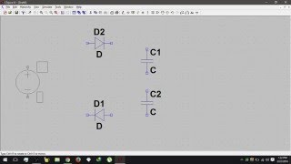 LTSpice  Simulating Voltage Doubler Circuit [upl. by Harlow]