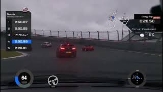 Mazda MX3 V6 KLZE Circuit Zandvoort wet track 050724 [upl. by Curnin935]