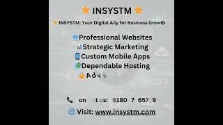 INSYSTM’s dedication to delivering tailored digit [upl. by Tyre]