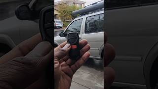 Nissan R50 Pathfinder Key Fob I found one that works for my R50 In the Junkyard [upl. by Morra]