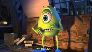 Funny Monsters Inc scenes [upl. by Vastah]