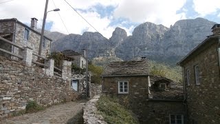 The traditional village of Papingo in Zagori Greece [upl. by Tutt]