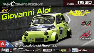 Giovanni Aloi  Fiat 500 Gruppo 5  Cronoscalata del Reventino  Assetto Corsa 💥 [upl. by Iruj]