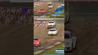 BIG CRASH AT THE START iracing simracing automobile simracing racing rallycross battle win [upl. by Tanitansy]