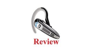 PLANTRONICS Voyager 520 Bluetooth Headset Review [upl. by Ganley118]