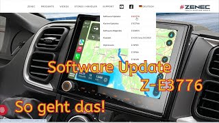 Update Anleitung MainSystem Zenec ZE3776 Vlog224 [upl. by Mart]