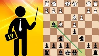 CaroKann Exchange variation  Standard chess 19 [upl. by Sivartal225]