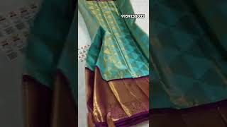 14499 Handloom Pure Kanchipattu Bridal Saree 1 Gram Gold Jari International Delivery Available✈️🚚 [upl. by Ettessil506]