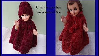 Capa para niño Dios a crochet roponniñodios normaysustejidos [upl. by Oca911]