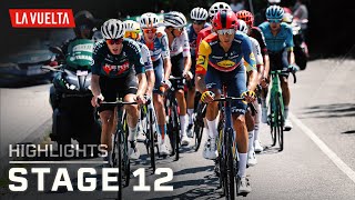 Vuelta a España 2024 Stage 12  EXTENDED HIGHLIGHTS  8292024  Cycling on NBC Sports [upl. by Enirroc]