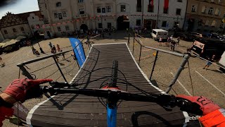 Czech Urban Downhill Series 3  Downtown Tabor 2024 [upl. by Eelnodnarb]