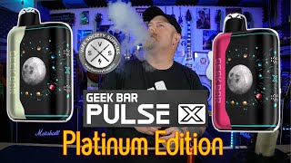 Geek Bar Pulse X Platinum Edition  25K Puffs [upl. by Ajed182]