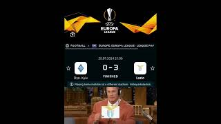 viral europaleague league phase results azalkmaar sslazio win dinamokiev elfsborg lose [upl. by Etti]