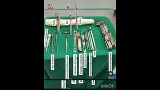 instruments in ot surgicals Sudarshanlipane177 💉🩺🏥🏥⛑️⛑️ [upl. by Yraeg]