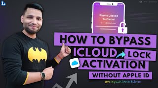 iPhone Locked to Owner​ 2023 How to Bypass iCloud Activation Lock without Apple id on iPhoneiPad [upl. by Innattirb]