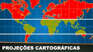 PROJEÇÕES CARTOGRÁFICAS [upl. by Iruj592]