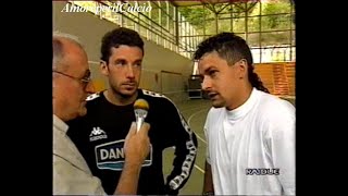 GIANLUCA VIALLI e ROBERTO BAGGIO durante il ritiro estivo della Juventus 1993 [upl. by Raycher384]