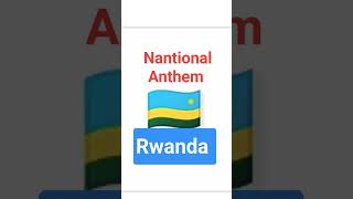 Rwanda Flag and National Anthem shorts viralvideo [upl. by Ayote963]