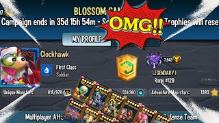 I HAVE HOW MANY R5s  CLOCKHAWK ACCOUNT SHOWCASE  Monster Legends [upl. by Agosto345]