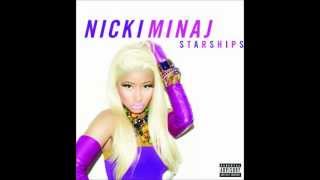 Nicki Minaj  StarShips with LYRICS [upl. by Eresed]