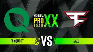 FlyQuest vs FaZe  ESL Pro League Season 20  Group A [upl. by Hebner309]