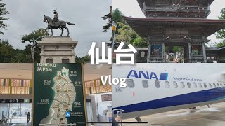 【仙台Vlog】一人旅✈️1泊2日牛タン🐮ずんだ餅🫛 [upl. by Ardaid]