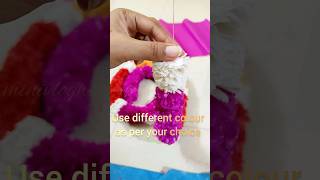 How to make paper mala kagoj er mala banano [upl. by Dorsman442]