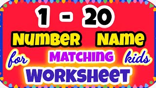 1 to 20 SpellingNumber Names 1 to 20 with Spellingone to twenty spelling inenglish nishakaushik88 [upl. by Omar918]