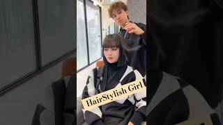 Dark Brown Short Haircut Tutorial Stylish Design amp Color Ideas for Girls haircuttingessentials [upl. by Eahsal335]