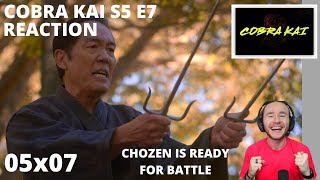 COBRA KAI S5 E7 BAD EGGS REACTION 5x7 COBRA KAI’S PLAN TO GO GLOBAL [upl. by Cyn668]