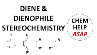 diene amp dienophile stereochemistry in the DielsAlder [upl. by Nichols]