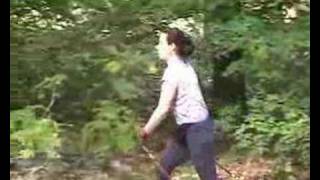 Nordic Walking Speed Power Katja im Training [upl. by Buchheim]