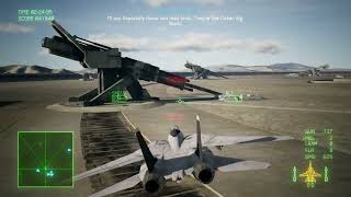 Ace combat 7 Mission 12 Stonehenge Defensive Ace difficulty F14D Super Tomcat [upl. by Ruby604]