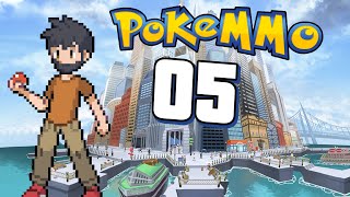 PokeMMO Episode 5  Raiding Castelia City [upl. by Airotnes]