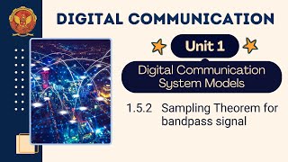 152 Sampling Theorem for bandpass signal  EC502 [upl. by Edison906]