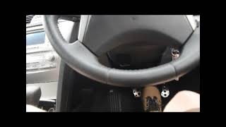 Toyota Aurion how to turn off stability  traction control 0100 in 6  7 seconds [upl. by Llerod975]