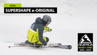 Head Supershape eOriginal  NeveItalia  Ski Test  20232024 [upl. by Qiratla960]