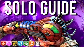 LIBERTY FALLS FULL SOLO EASTER EGG GUIDE Black Ops 6 Zombies Easter Egg EASY Tutorial [upl. by Atiraj]