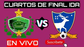 La Democracia Vs Suchitepequez Cuartos de final Primera Division de Guatemala [upl. by Wohlert]