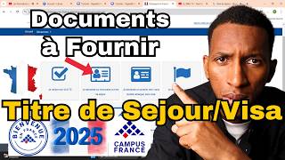 Demander un titre de séjour  Les documents à fournir pour renouveler un titre de séjour en France [upl. by Nimrac33]