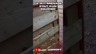 Il a mal mesure la longueur du mur je pense hahaha airsoft fakegun airsoftclips [upl. by Ellerehs341]