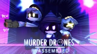 EP 0 MURDER DRONES REASSEMBLED  Testing Roleplaying series roblox murderdrones [upl. by Nnyleve275]